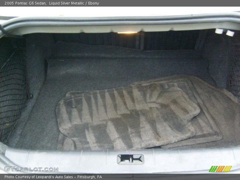 Liquid Silver Metallic / Ebony 2005 Pontiac G6 Sedan