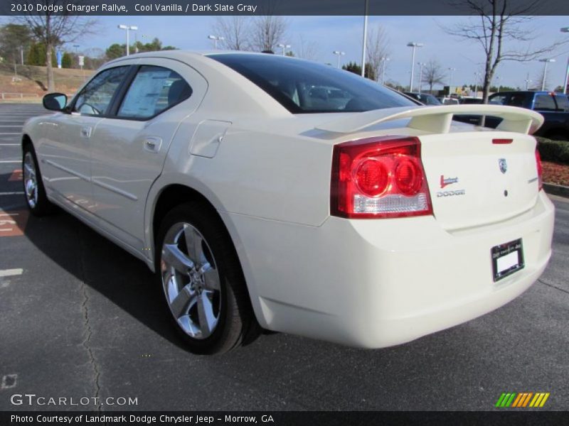 Cool Vanilla / Dark Slate Gray 2010 Dodge Charger Rallye