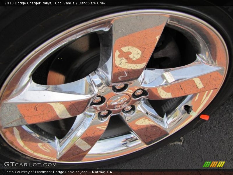 Cool Vanilla / Dark Slate Gray 2010 Dodge Charger Rallye