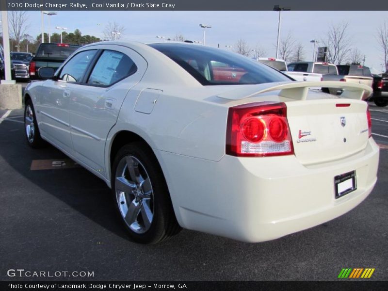 Cool Vanilla / Dark Slate Gray 2010 Dodge Charger Rallye