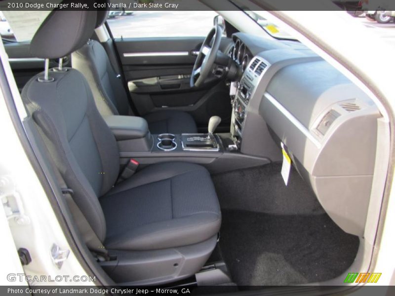 Cool Vanilla / Dark Slate Gray 2010 Dodge Charger Rallye