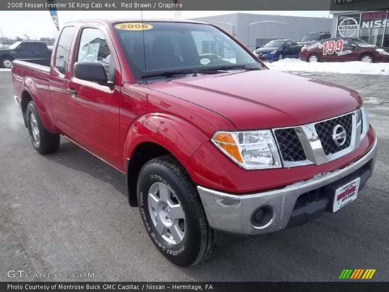 Front 3/4 View of 2008 Frontier SE King Cab 4x4
