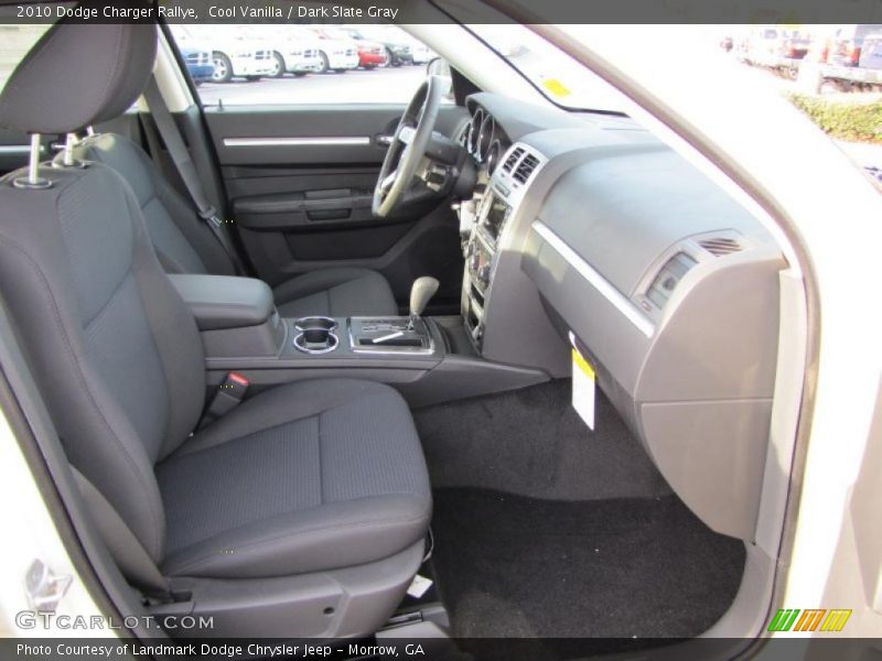 Cool Vanilla / Dark Slate Gray 2010 Dodge Charger Rallye