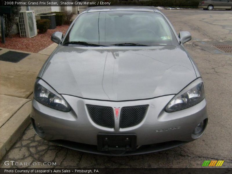 Shadow Gray Metallic / Ebony 2008 Pontiac Grand Prix Sedan