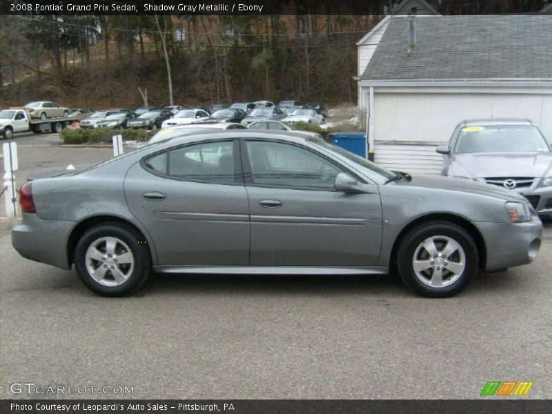 Shadow Gray Metallic / Ebony 2008 Pontiac Grand Prix Sedan
