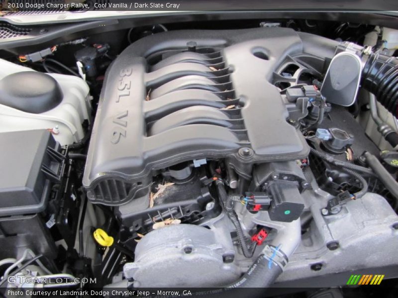 Cool Vanilla / Dark Slate Gray 2010 Dodge Charger Rallye