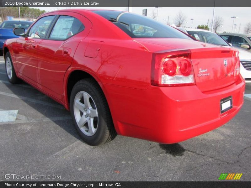 TorRed / Dark Slate Gray 2010 Dodge Charger SE