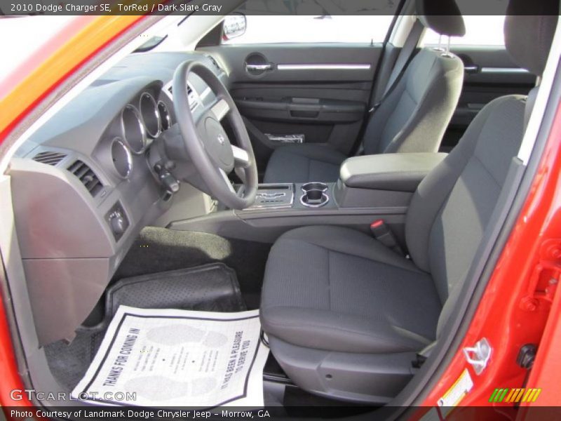 TorRed / Dark Slate Gray 2010 Dodge Charger SE