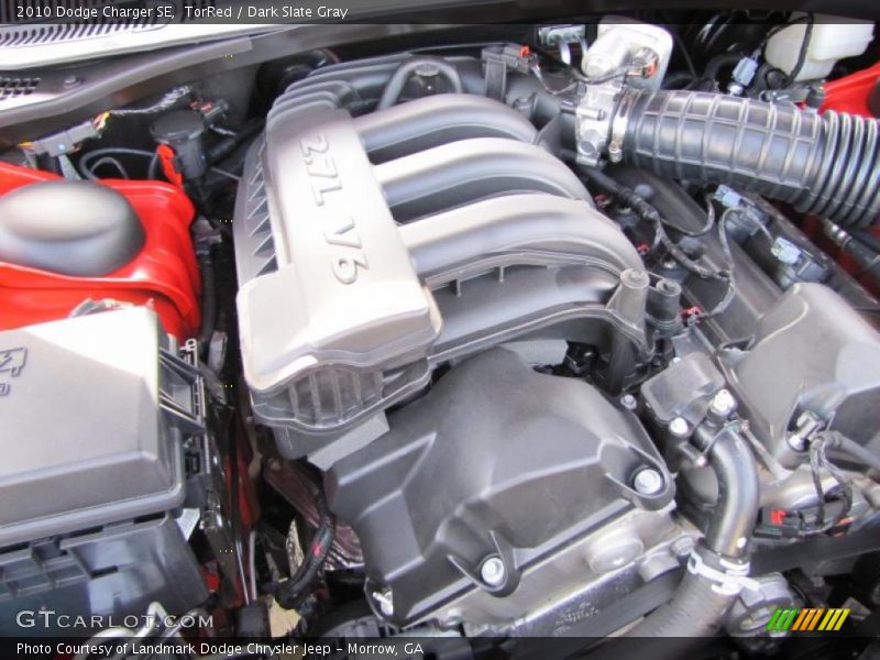 TorRed / Dark Slate Gray 2010 Dodge Charger SE