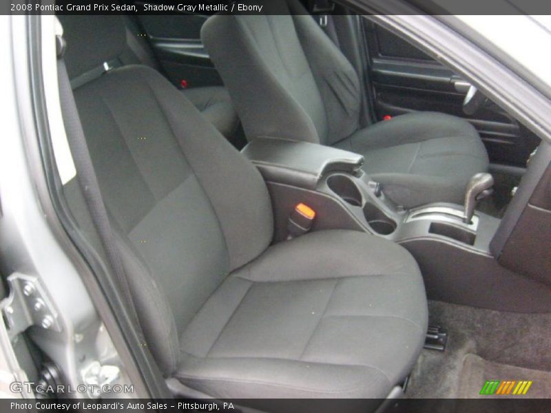 Shadow Gray Metallic / Ebony 2008 Pontiac Grand Prix Sedan