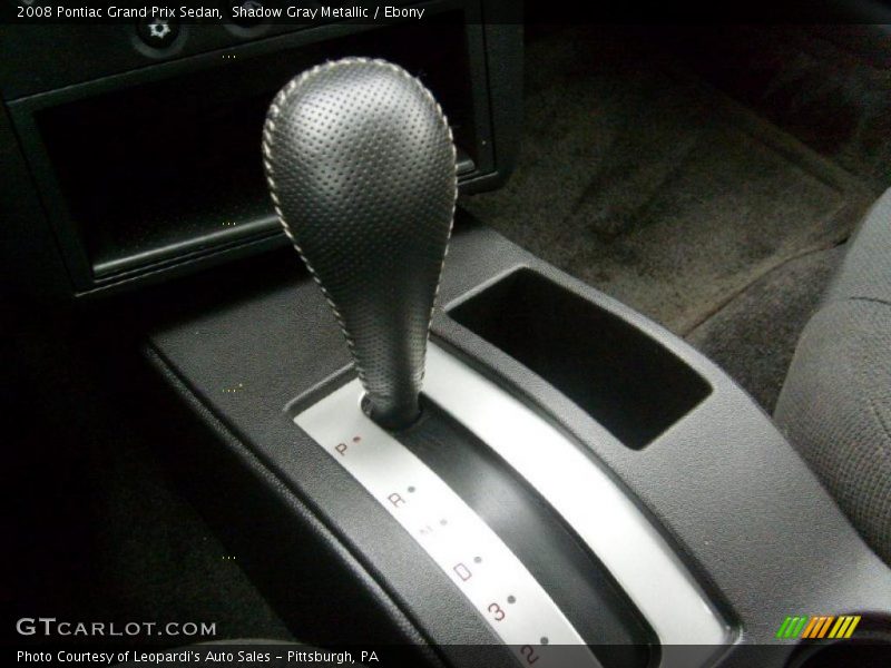 Shadow Gray Metallic / Ebony 2008 Pontiac Grand Prix Sedan