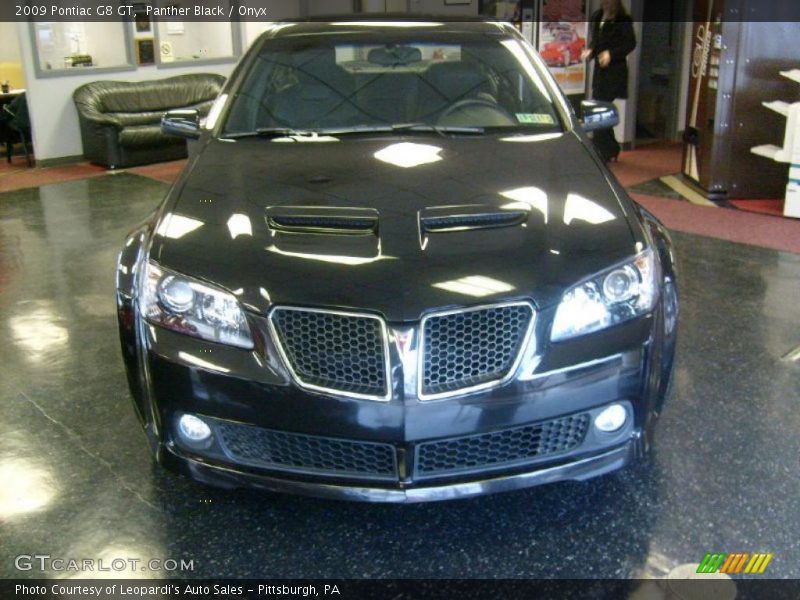Panther Black / Onyx 2009 Pontiac G8 GT