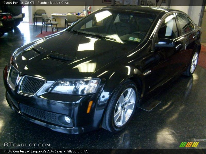 Panther Black / Onyx 2009 Pontiac G8 GT