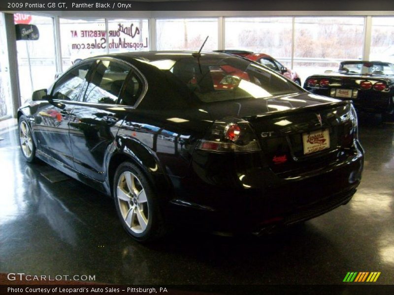 Panther Black / Onyx 2009 Pontiac G8 GT