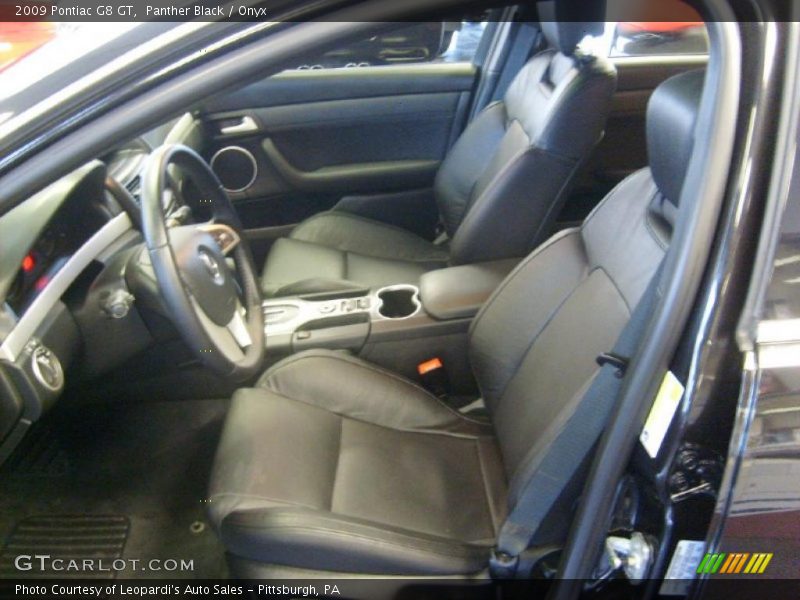 Panther Black / Onyx 2009 Pontiac G8 GT