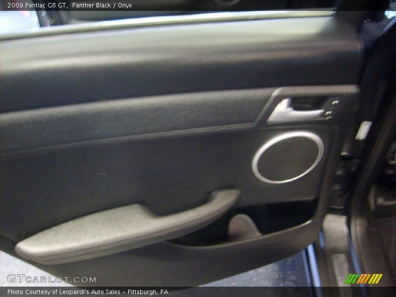 Panther Black / Onyx 2009 Pontiac G8 GT