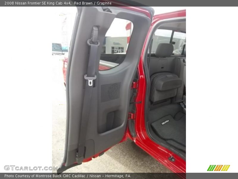 Red Brawn / Graphite 2008 Nissan Frontier SE King Cab 4x4