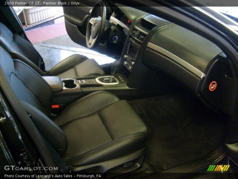 Panther Black / Onyx 2009 Pontiac G8 GT