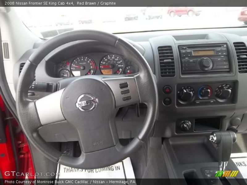 Red Brawn / Graphite 2008 Nissan Frontier SE King Cab 4x4