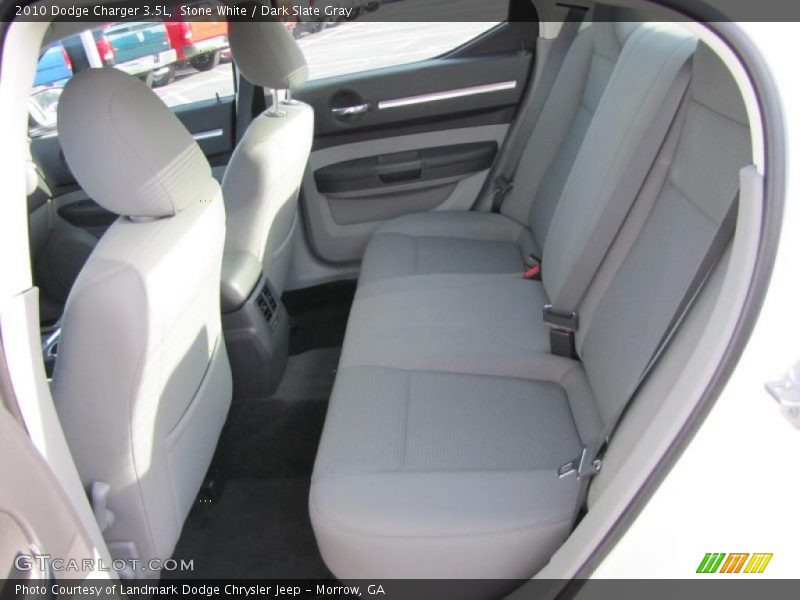 Stone White / Dark Slate Gray 2010 Dodge Charger 3.5L