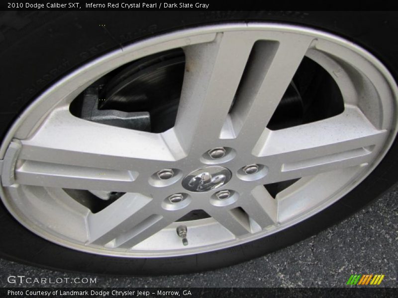 Inferno Red Crystal Pearl / Dark Slate Gray 2010 Dodge Caliber SXT