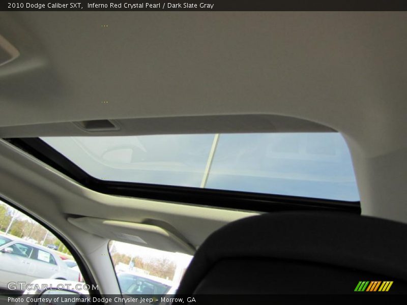 Inferno Red Crystal Pearl / Dark Slate Gray 2010 Dodge Caliber SXT