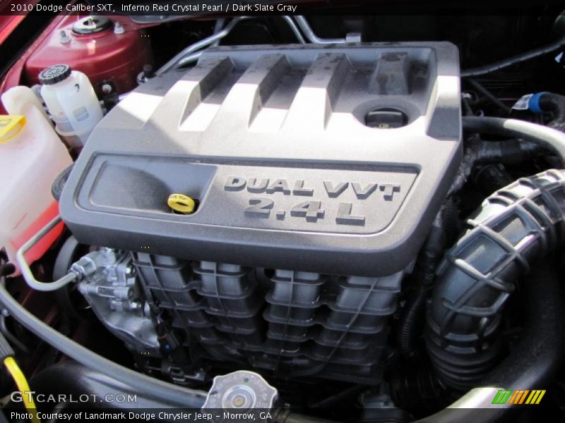 Inferno Red Crystal Pearl / Dark Slate Gray 2010 Dodge Caliber SXT