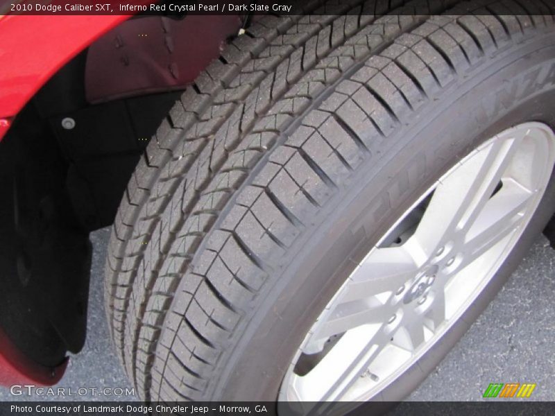 Inferno Red Crystal Pearl / Dark Slate Gray 2010 Dodge Caliber SXT