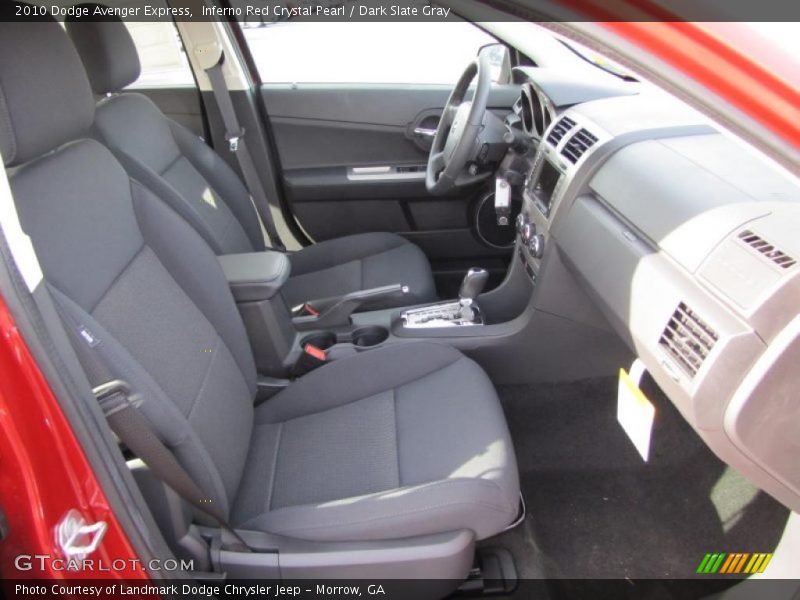 Inferno Red Crystal Pearl / Dark Slate Gray 2010 Dodge Avenger Express