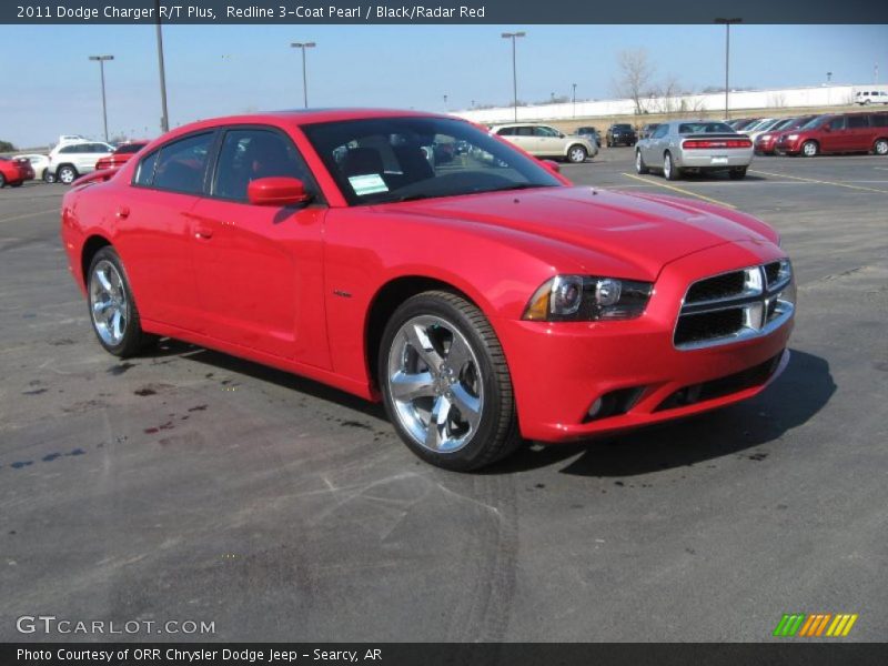 Front 3/4 View of 2011 Charger R/T Plus
