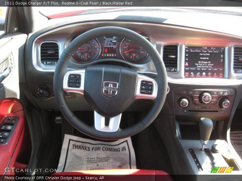 Dashboard of 2011 Charger R/T Plus