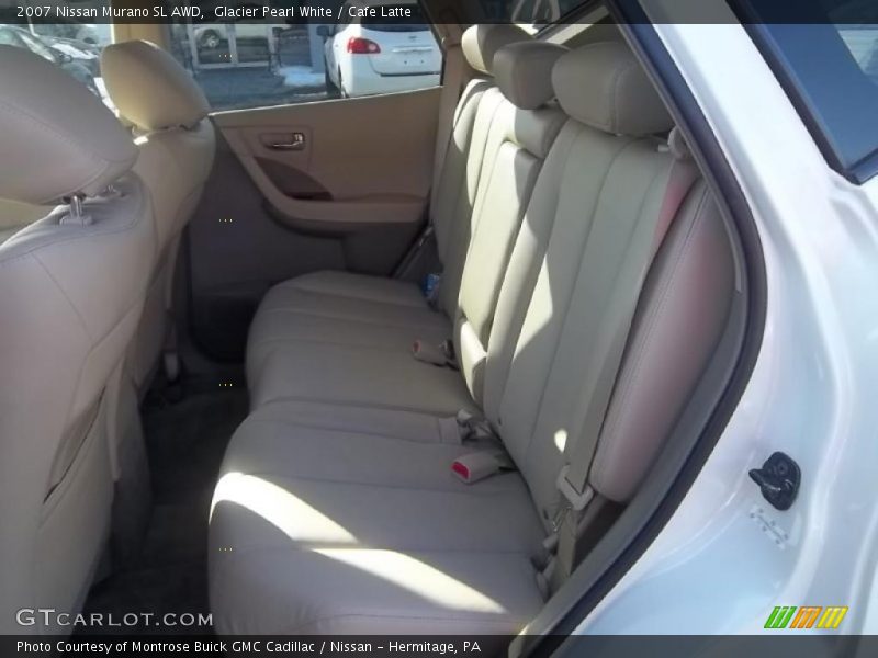 Glacier Pearl White / Cafe Latte 2007 Nissan Murano SL AWD