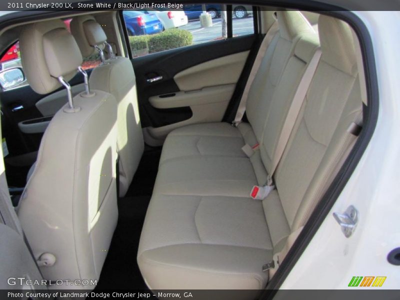  2011 200 LX Black/Light Frost Beige Interior