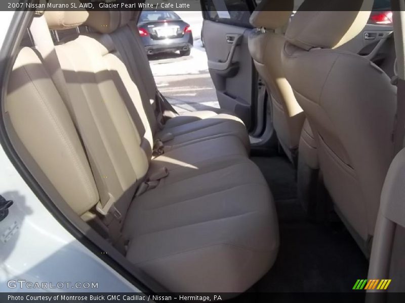 Glacier Pearl White / Cafe Latte 2007 Nissan Murano SL AWD