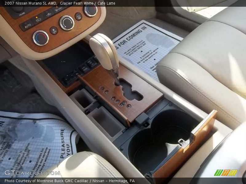 Glacier Pearl White / Cafe Latte 2007 Nissan Murano SL AWD