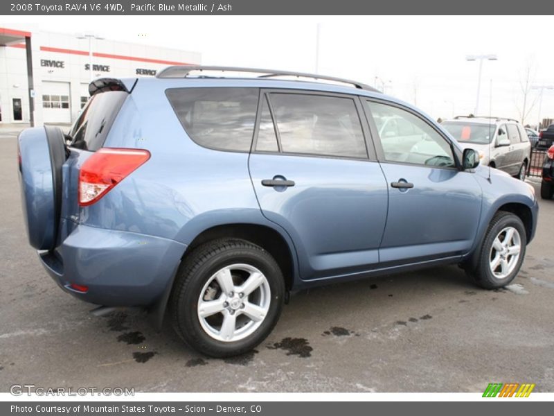Pacific Blue Metallic / Ash 2008 Toyota RAV4 V6 4WD