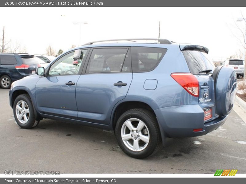 Pacific Blue Metallic / Ash 2008 Toyota RAV4 V6 4WD