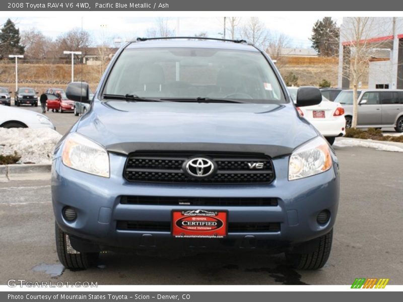 Pacific Blue Metallic / Ash 2008 Toyota RAV4 V6 4WD