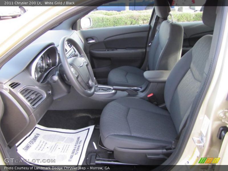  2011 200 LX Black Interior