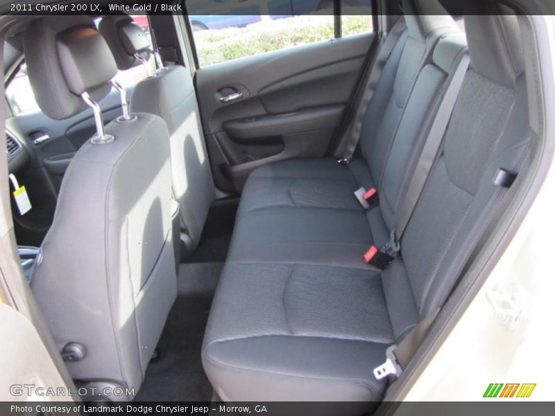  2011 200 LX Black Interior