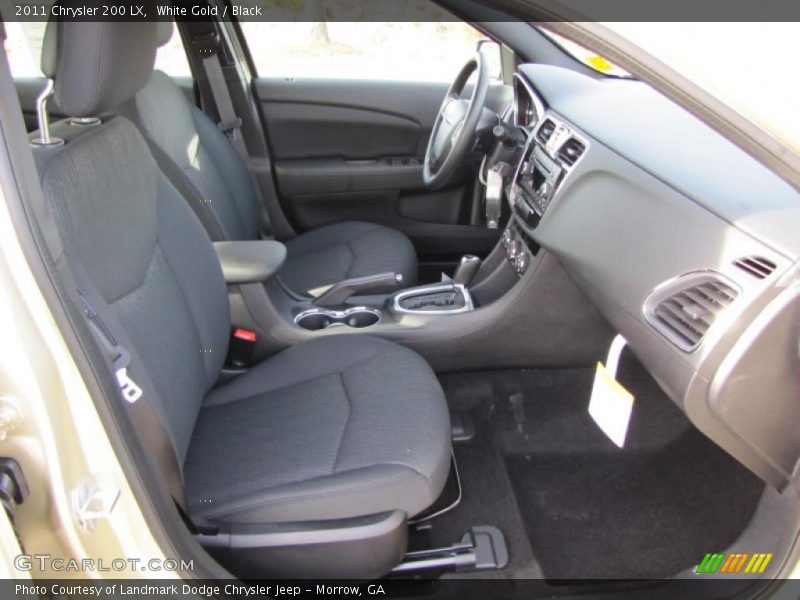  2011 200 LX Black Interior
