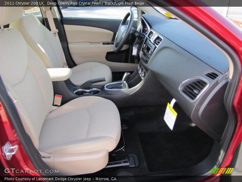 2011 200 LX Black/Light Frost Beige Interior