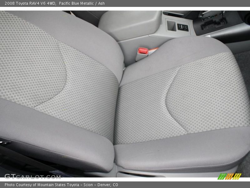 Pacific Blue Metallic / Ash 2008 Toyota RAV4 V6 4WD