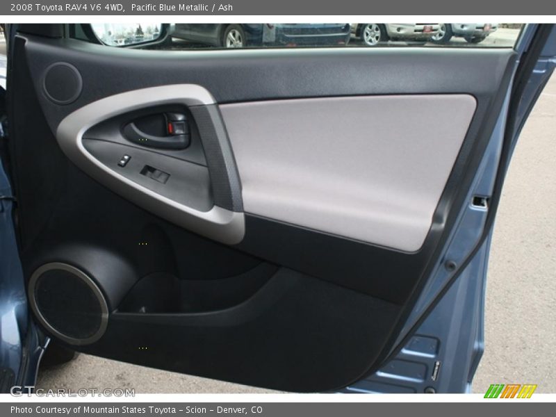 Pacific Blue Metallic / Ash 2008 Toyota RAV4 V6 4WD