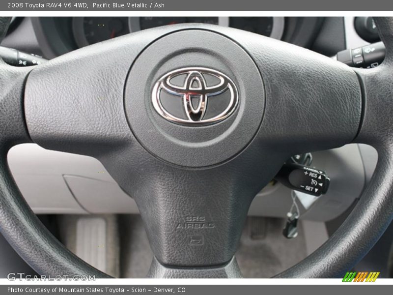 Pacific Blue Metallic / Ash 2008 Toyota RAV4 V6 4WD