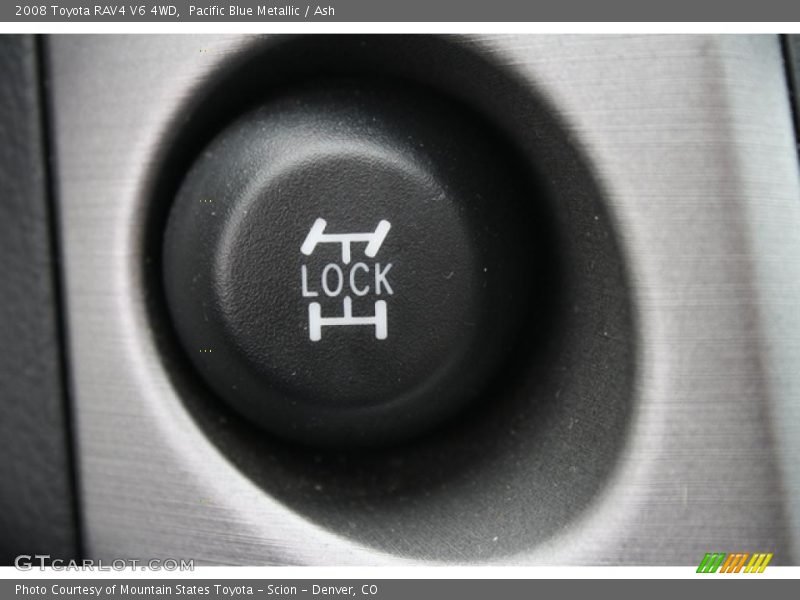 Pacific Blue Metallic / Ash 2008 Toyota RAV4 V6 4WD