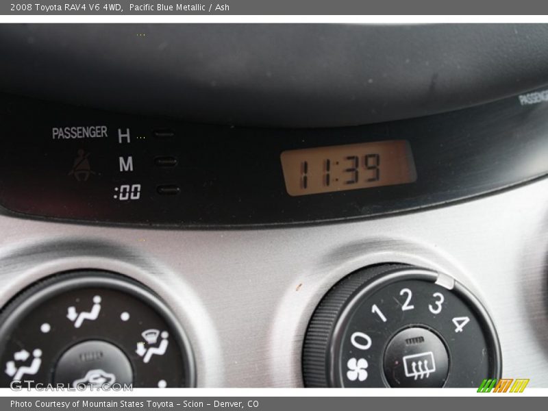 Pacific Blue Metallic / Ash 2008 Toyota RAV4 V6 4WD