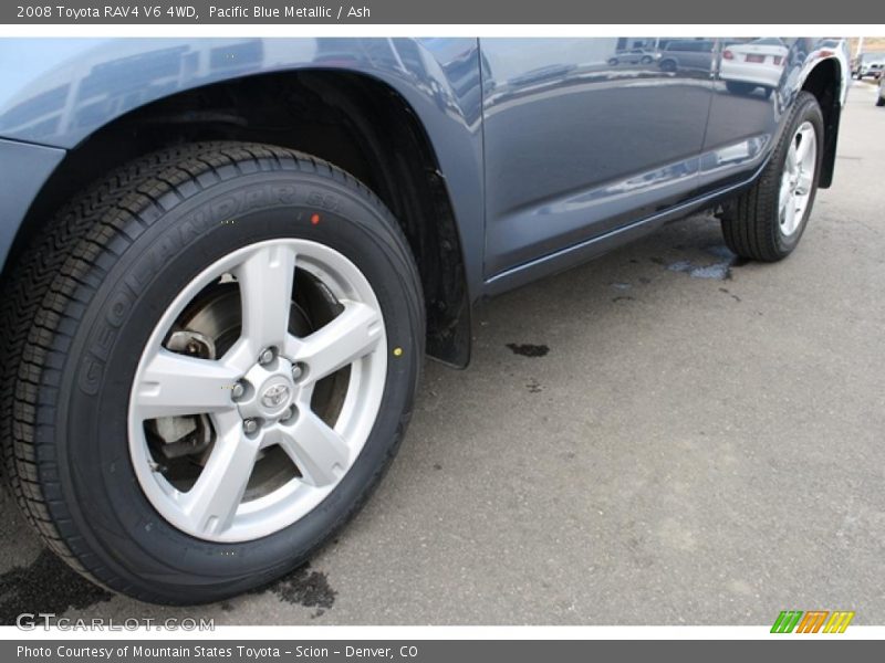 Pacific Blue Metallic / Ash 2008 Toyota RAV4 V6 4WD