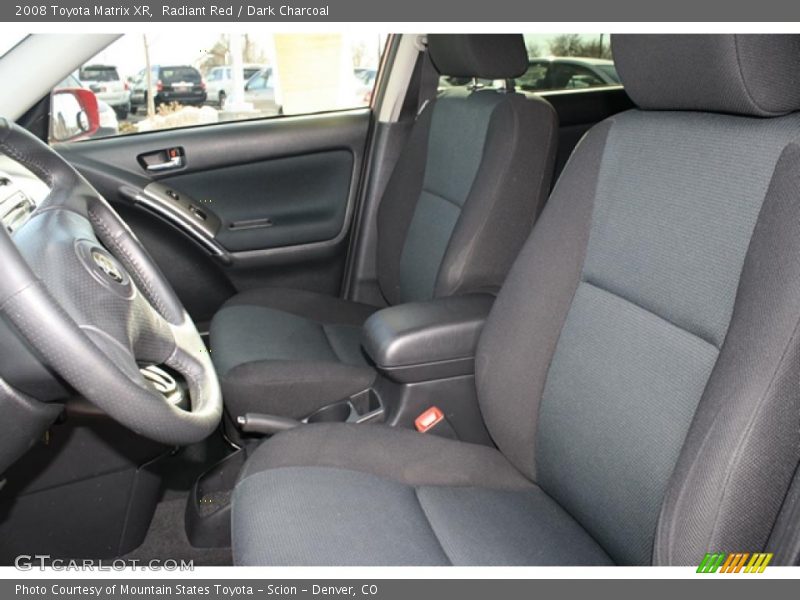 Radiant Red / Dark Charcoal 2008 Toyota Matrix XR