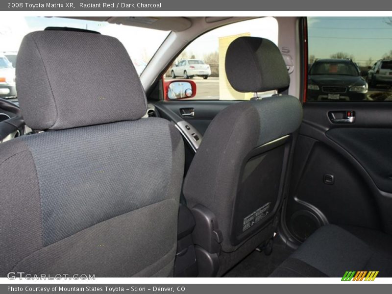 Radiant Red / Dark Charcoal 2008 Toyota Matrix XR
